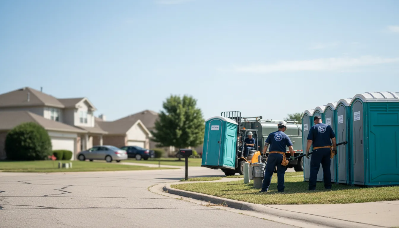 Porta Potty Rental in New Weston, OH near me
